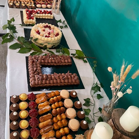 Buffet sucré d'événement