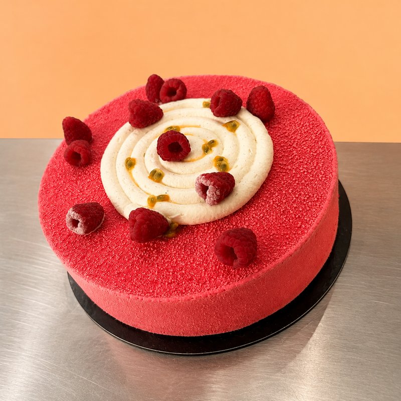 Entremets framboise